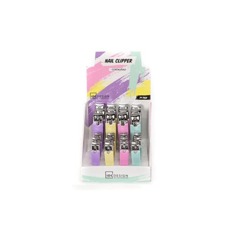 Set 24 bucati unghiere pastel idc institute 2169ho