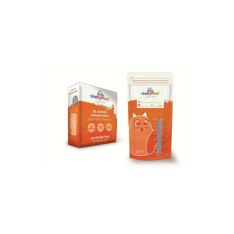 Thermobaby - pungi stocare lapte 25 bucati oketi poketi