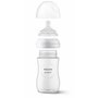 Set 2 x biberoane anticolici, Philips Avent, Natural Response, 260 ml, 1 luna + 4 x tetine cu debit 4 (mediu), 3 luni+ - 9