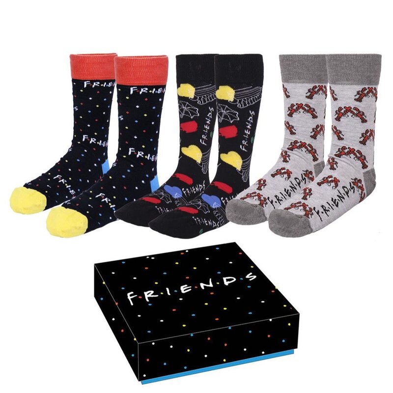 Cerda - set 3 perechi sosete friends 35/41