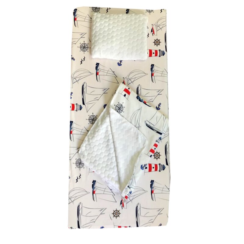 Deseda - set 3 piese de iarna paturica cu cearsaf si pernuta pentru pat 160x80 cm farul