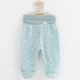 Set 3 piese, New Baby, Classic II, Include 3 perechi de pantalonasi cu botosei, Marime 56, Din bumbac 100%, Blue - 3