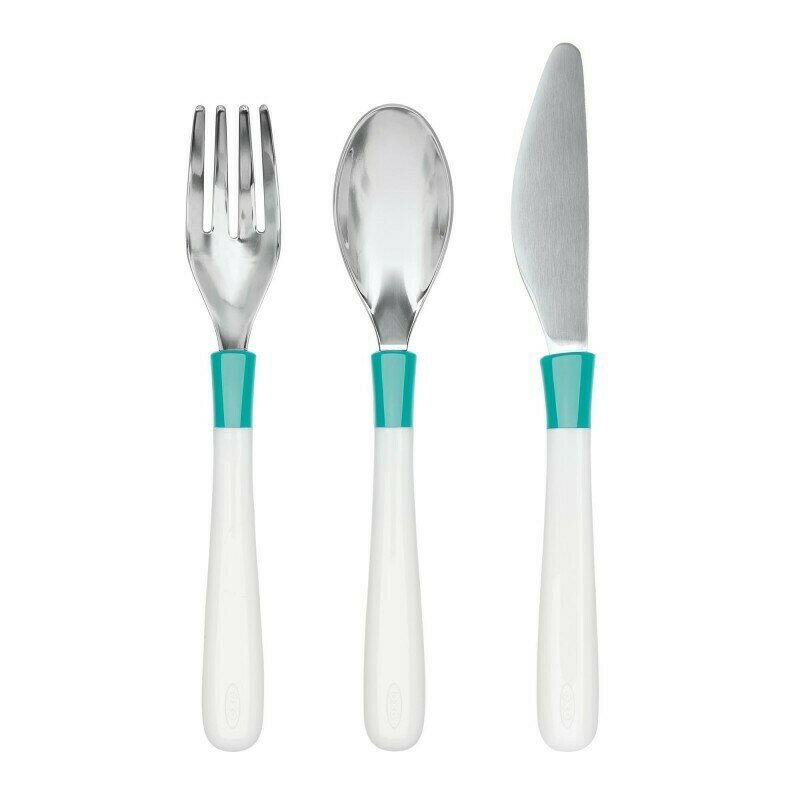 Oxo tot - set tacamuri mari 3 bucati, teal