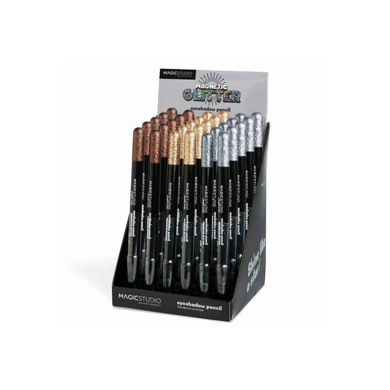 Set 36 culori creion pentru conturul ochilor glitter, magic studio