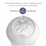 Set 3 x biberoane anticolici, Philips Avent, Natural Response, 260 ml, +1 luna + 4 x tetine cu debit 4 (mediu), 3 luni+ - 14