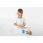 Grunspecht - Set 4 culori vopsea organica pentru degete, pentru copii, 2 ani+, pentru pictat direct cu palma sau talpa, Gruenspecht 691-00 - 5