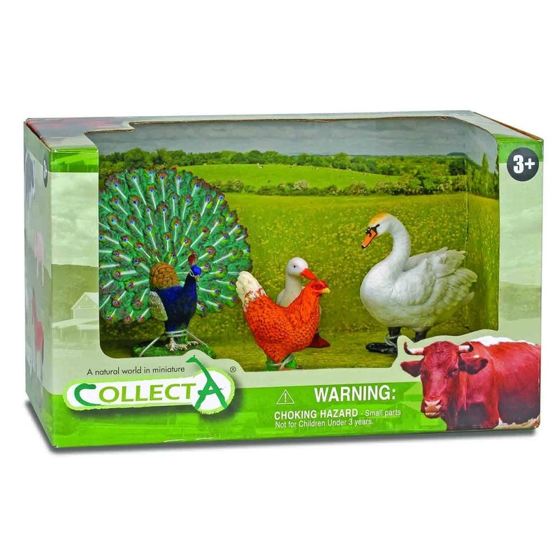 Collecta - set 4 figurine viata la tara