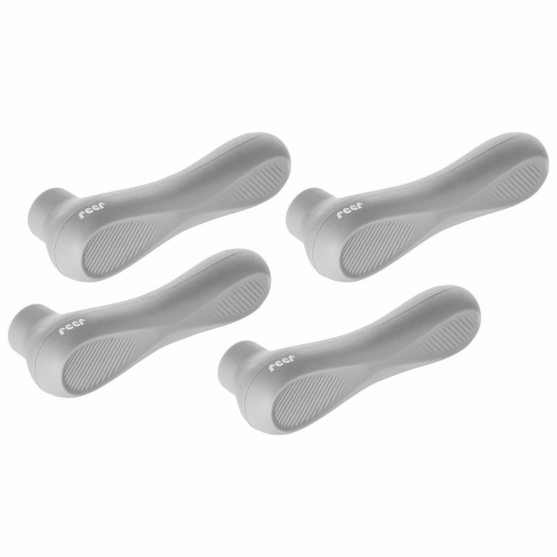 Set 4 protectii clanta usa, din silicon, acoperire completa, reer handleguard 70091