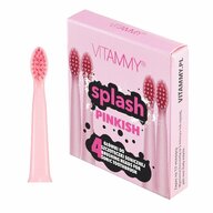 Vitammy - Set 4 rezerve periuta de dinti  Splash TH1811-4 Pinkish, Roz