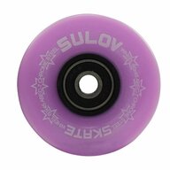 Dhs - Set 4 roti skateboard Sulov, violet pastel