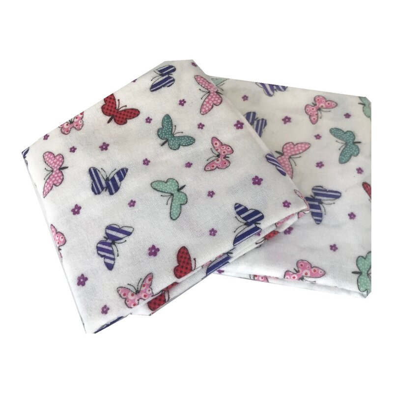Deseda - set 4 scutece finet 70x70cm fluturasi