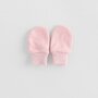 Set 5 piese, New Baby, Include Salopeta fara maneci, jacheta, body cu maneca lunga, caciulita, manusi, Marime 56, Din bumbac 100%, Classic Pink - 7