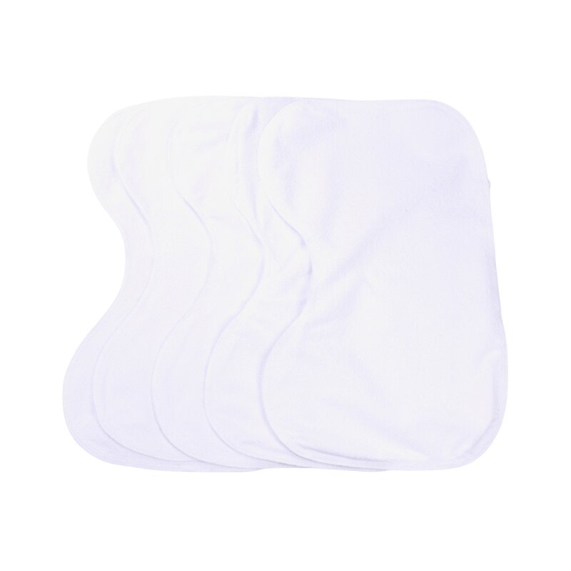 Paturica fermecata - set 5 protectii antiregurgitare impermeabile albe
