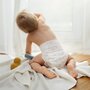 Set 54 scutece, Feedo, Midi, De unica folosinta, Pentru 4-9 kg, 0 luni+ - 4