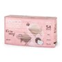 Set 54 scutece, Feedo, Midi, De unica folosinta, Pentru 4-9 kg, 0 luni+ - 7