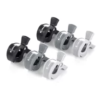 Set 6 clesti pentru carucior, Jane, Multifunctional, Gri si negru