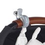 Set 6 clesti pentru carucior, Jane, Multifunctional, Gri si negru - 4