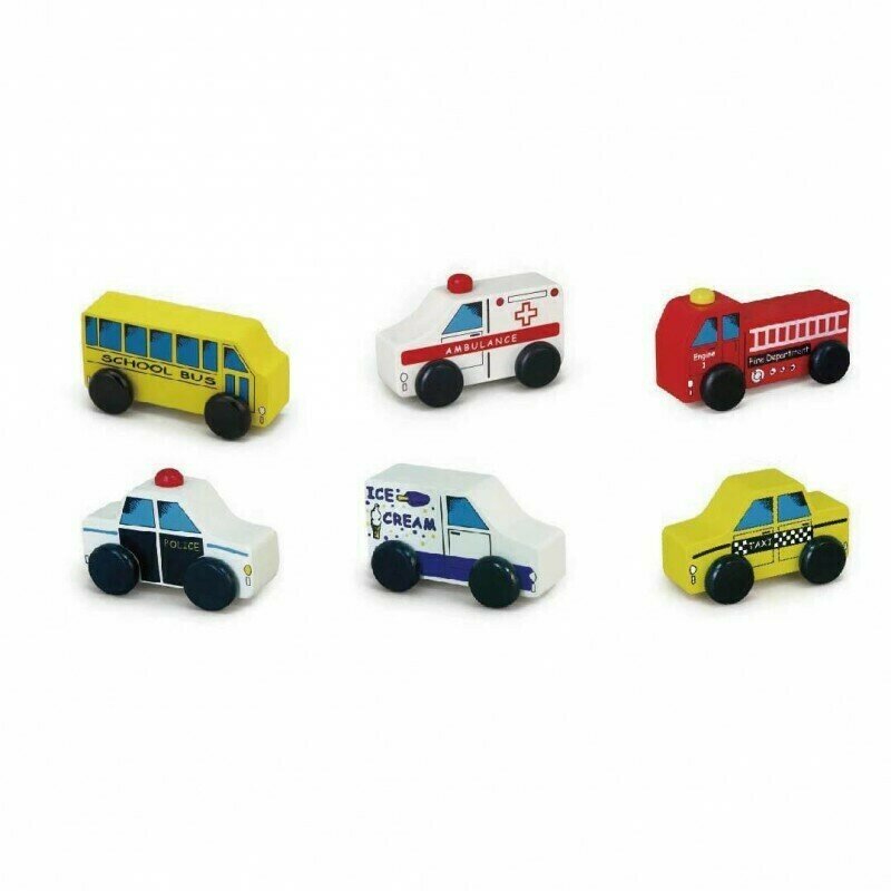 Viga - set vehicule de oras , 6 piese