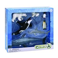 Collecta - Set 7 figurine pictate manual Animale Antarctica