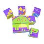 Set 9 blocuri de construit, Jokomisiada, Senzoriale, Din carton gros, Realzare imagini, Dezvolta creativitatea si atentia, 3 ani+, Multicolor - 4
