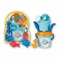 Androni giocattoli - Set Androni pentru nisip rucsac cu galetusa stropitoare si accesorii Crazy Fish