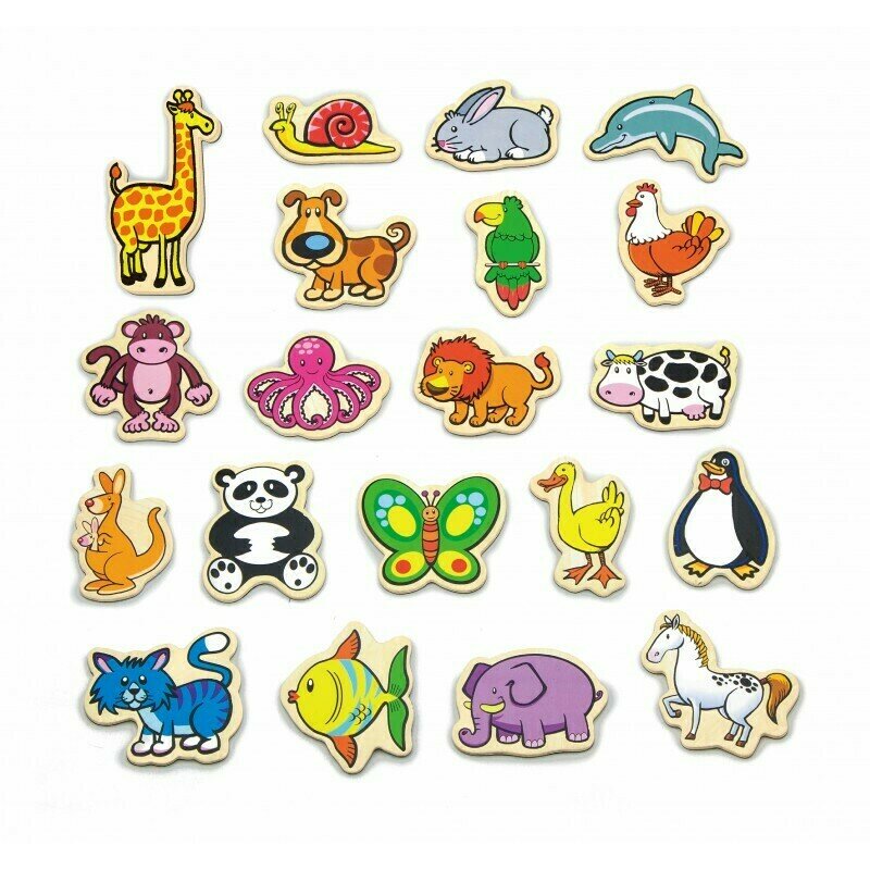 Viga - set animale magnetice