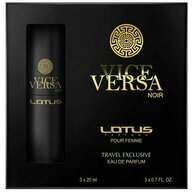Set apa de parfum Lotus, Vice Versa Noir, pentru femei, 3x20ml
