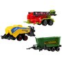 Set autoturisme agricole, Jokomisiada, Pentru micii fermieri, 22 piese, Metal si plastic, 3 ani+, Multicolor - 7
