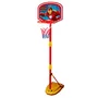 Set baschet, Stamp, Iron Man, Include minge si pompa, Inaltime reglabila: 100-160 cm, Baza stabila, Cu lumini si sunete, 3 ani+, Multicolor - 3