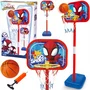 Set baschet, Stamp, Spidey, Include minge si pompa, Cos reglabil, Inaltime 106 cm, Baza stabila, 3 ani+, Multicolor - 2