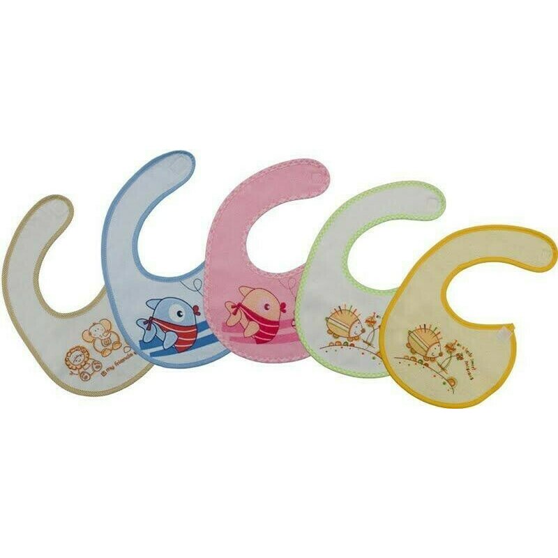 Duetbaby - set bavete din bumbac cu arici duet 042