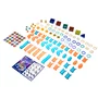 Set blocuri de constructie magnetic, Iluminate, 116 piese - 4