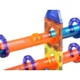 Set blocuri de constructie magnetic, Iluminate, 116 piese - 7