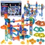 Set blocuri de constructie magnetic, Iluminate, 116 piese - 1