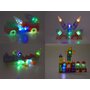 Set blocuri de constructie magnetic, Iluminate, 64 piese - 3