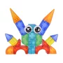 Set blocuri de constructie magnetic, Iluminate, 64 piese - 5