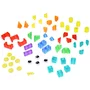 Set blocuri de constructie magnetic, Iluminate, 64 piese - 8