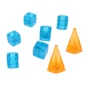 Set blocuri de constructie magnetic, Iluminate, 64 piese - 9
