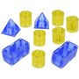 Set blocuri de constructie magnetic, Iluminate, 64 piese - 10
