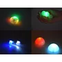Set blocuri de constructie magnetic, Jokomisiada, Iluminate, Stimuleaza simturile copilului, Contine 49 de piese, 3 ani+, Multicolor - 4