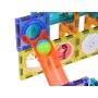 Set blocuri de constructie magnetic, Jokomisiada, Iluminate, Stimuleaza simturile copilului, Contine 49 de piese, 3 ani+, Multicolor - 5