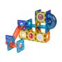 Set blocuri de constructie magnetic, Jokomisiada, Iluminate, Stimuleaza simturile copilului, Contine 49 de piese, 3 ani+, Multicolor - 7