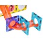 Set blocuri de constructie magnetic, Jokomisiada, Iluminate, Stimuleaza simturile copilului, Contine 49 de piese, 3 ani+, Multicolor - 10