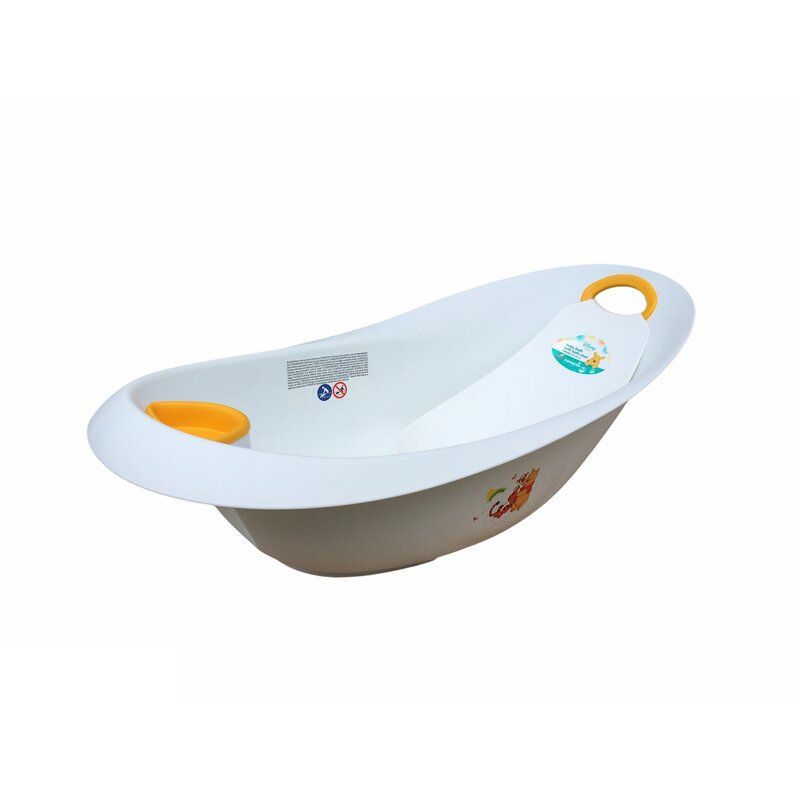 Lorelli - set de baie bear cu reductor, cu suport accesorii, 87 cm luxe, alb