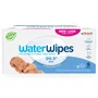 Set cadita bebe, Primabobo, Genua Premium, cu termometru, dop si suport anatomic, Bej + servetele umede Water Wipes, biodegradabile, fara alcool, plastic si parfum, 540 bucati, pe baza de apa - 10