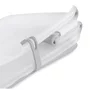 Set cadita de baie cu pliere ultra-compacta, Jane, Oasis, 68 x 42 x 26 cm, Suport pliabil si hamac baie Nemo, Conform cu EN 17072:2018, Pale - 8