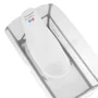 Set cadita de baie cu pliere ultra-compacta, Jane, Oasis, 68 x 42 x 26 cm, Suport pliabil si hamac baie Nemo, Conform cu EN 17072:2018, Pale - 10
