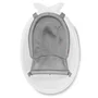 Set Cadita inteligenta, Skip Hop, Pentru 3 etape de crestere, Alb si cosulet bebelus, Qmini,  55 x 75 cm, Husa 100% muselina dubla, Grey - 5