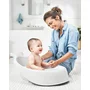 Set Cadita inteligenta, Skip Hop, Pentru 3 etape de crestere, Alb si cosulet bebelus, Qmini,  55 x 75 cm, Husa 100% muselina dubla, Grey - 7
