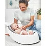 Set Cadita inteligenta, Skip Hop, Pentru 3 etape de crestere, Alb si cosulet bebelus, Qmini,  55 x 75 cm, Husa 100% muselina dubla, Grey - 12